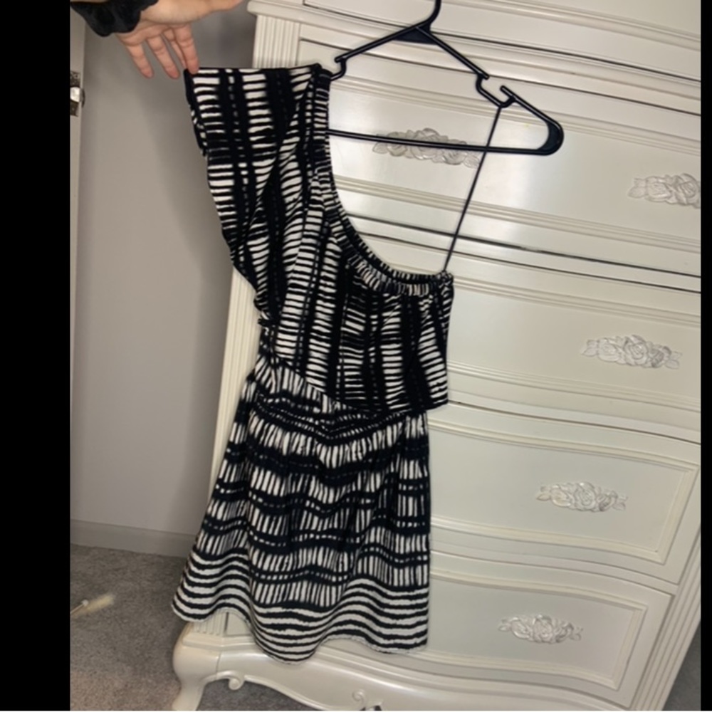 Express One Shoulder Dress